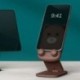 Szín: Sárga csaj - Aranyos rajzfilm telefontartó asztali mobiltelefon állvány, állítható magasságú szög iPhone 11 12