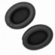 Fekete szín - 1 pár csereszivacs fülpárna párna párna fülhallgató huzat QC35 QC25 QC15 AE2 fejhallgató fejhallgató