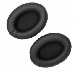 Fekete szín - 1 pár csereszivacs fülpárna párna párna fülhallgató huzat QC35 QC25 QC15 AE2 fejhallgató fejhallgató