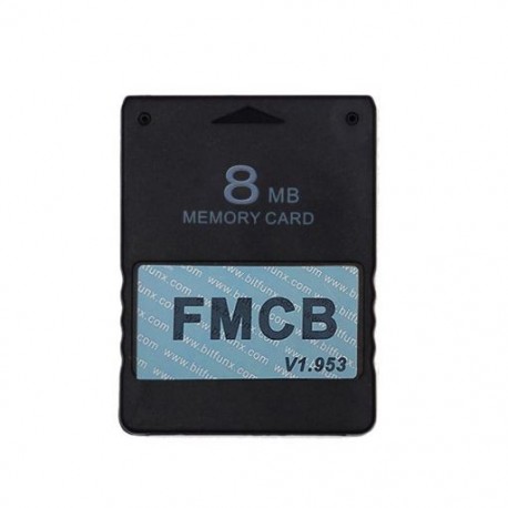 Szín: 8MB - Bitfunx kiváló minőségű FMCB ingyenes McBoot kártya v1.953 Sony PS2 Playstation2 8MB/16MB/32MB/64MB