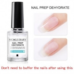 Szín: Nail Prep Dehydrator - NICOLE DIARY 15 ml köröm előkészítő szárító és köröm-alapozó készlet ingyenes