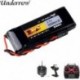 Szín: 1db - 1/2db YW 3.7V 2200mAh 8C Lipo akkumulátor Graupner MZ-12 PRO / Wfly ET07 X4 Transmitter RC Drone modellhez