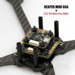 Szín: 60A F722 V4 Pro Mini - Foxeer F722 V4 Pro Mini Micro USB repülésvezérlő 45A 60A 65A BLheli32 4 az 1-ben kefe