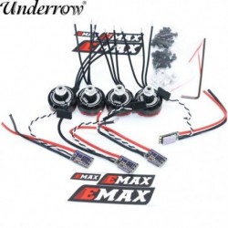 Szín: 2600KV kombinált - 4 készlet/tétel EMAX RS2205S 2300KV 2600KV RaceSpec kefe nélküli motor Bullet 30A ESC-vel