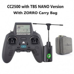 Szín: CC2500 TBS táskával - RadioMaster ZORRO 2.4G CC2500 / JP4in1 / ELRS Hall Gimbal LCD képernyő OpenTX/EdgeTX Radio