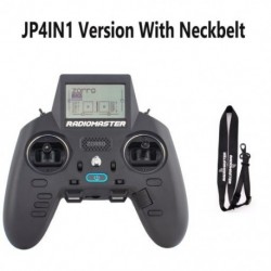 Szín: JP4IN1 övvel - RadioMaster ZORRO 2.4G CC2500 / JP4in1 / ELRS Hall Gimbal LCD képernyő OpenTX/EdgeTX Radio Transmitter
