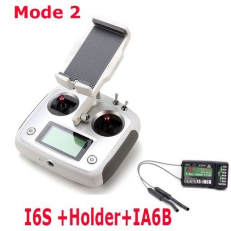 Szín: I6S IA6B Tartó - Flysky FS-i6S távirányító 10CH 2.4G FS-iA6B FS-iA10B vevővel RC repülőgép Quadcopter