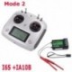Szín: I6S IA10B - Flysky FS-i6S távirányító 10CH 2.4G FS-iA6B FS-iA10B vevővel RC repülőgép Quadcopter többrotoros