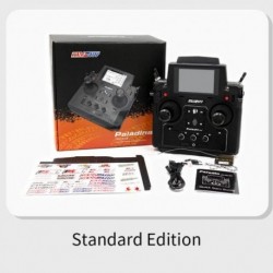 Szín: Stand Edition - Flysky 3,5 hüvelykes TFT érintőképernyő 2,4 G 18 csatornás PL18EV adó rádiórendszer FGR12B FGR8B