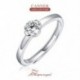 3 - 1CT Moissanite Gyémánt Gyűrű Pass Test Állítható Nyitott Méret Eternity Gyűrű Sterling Ezüst 925 Anillos Mujer