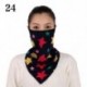 Szín: 24 - Divat női nyomtatott arc sál téli tavaszi maszk bandana meleg foulard pamut puha nyak sálak kültéri gyűrű
