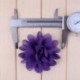 Szín: Vegyes színek - 22db 7cm-es divat szatén sifon virágok barkácsoláshoz hajkiegészítők szövet virágcsokor
