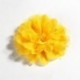 Szín: sárga klip nélkül - 5 DB 4,4&quot 11 cm-es divatos sifon hálós virágok hajkiegészítők bolyhos szövet