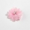 Szín: Rózsaszín klip nélkül - 10 DB 4CM 1,5&quot  új kis sifon virágok gyufával Központ fejpántokhoz Kiegészítők