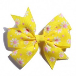 Szín: sárga klip nélkül - 10 DB 3,1&quot  Newbron Grosgrain Ribbon Boutique masni fejpántokhoz Hajmasnik Clip