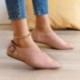 Szín: Khaki 37 - Tavasz ősz Új naplopók Női Cipők Puha divat Lapos Zapatos Női hegyes orrú sekély csónak Mujer