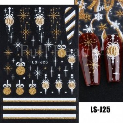 Szín: LS-J25 - 1db Animals Love Design 3D Körömmatrica Szépség Szexi Lány Téma Öntapadó csúszkák Barkácsolás