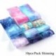 Szín: 1022 Shinning csomag - 10 DB Transzferfólia körmökhöz Aranyos Graffiti Nail Art Design Ragasztó matrica Pakolások