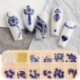 Szín: 12GPZ-5 - 12Rácsos Nail Art Mini Fém Gyöngyök Arany Ezüst Apró Rozsdamentes Acél Kaviár Gyöngyök 0,6-2,0mm 3D