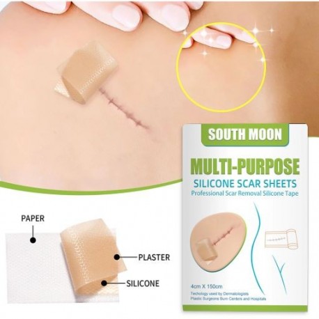 Hatékony sebészeti öntapadó szilikon gél szalag eltávolító hegszalag terápiás tapasz akne trauma égési heg bőr