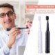 Fehér szín - Ultrahangos Sonic elektromos fogkefe USB újratölthető fogkefék Mosható elektronikus fehérítő fogkefe 5