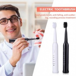 Fehér szín - Ultrahangos Sonic elektromos fogkefe USB újratölthető fogkefék Mosható elektronikus fehérítő fogkefe 5