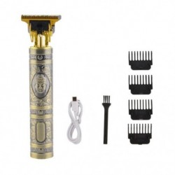 Szín: A - Eredeti T9 hajvágó elektromos borotva akkus hajvágó gép Professzionális fodrász hajvágó férfi