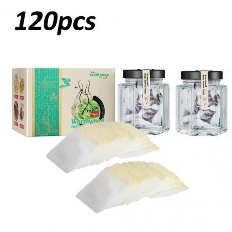 Szín: 120db - 30db/tétel Wormwood Detox karcsúsító hastapasz zsírégető anti cellulit fogyás,egészségügyi termék a