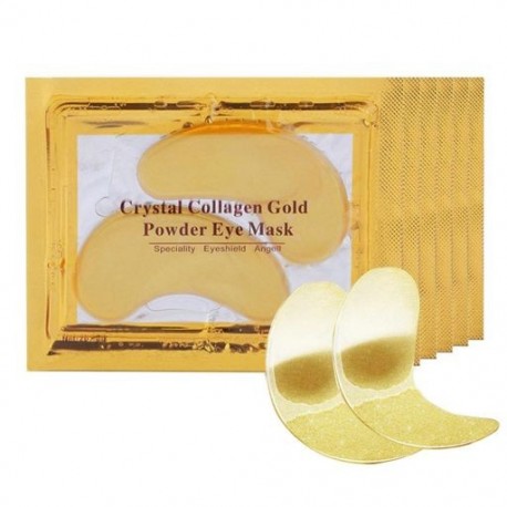Szín: Szemmaszk - 24K Gold kollagén arcmaszk Crystal Golden hidratáló öregedésgátló arcmaszkok női szépség arc