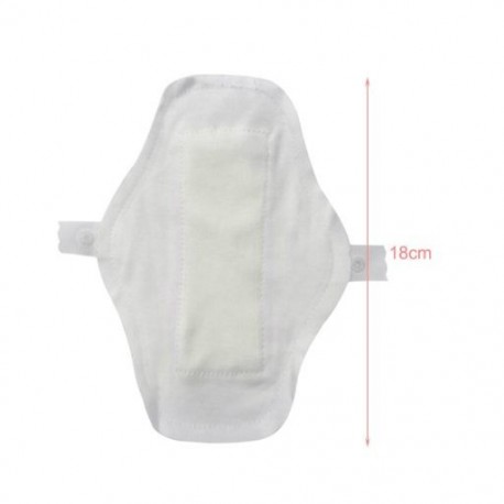 Szín: Light Edge - 1db vékony, újrafelhasználható pamut betét Menstruációs kendő egészségügyi puha betét szalvéta