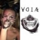Szín: QS07 - Vízálló ideiglenes tetoválás matrica Halloween virág rózsa száj hamis tetoválás kéz kar ujj hátul Body