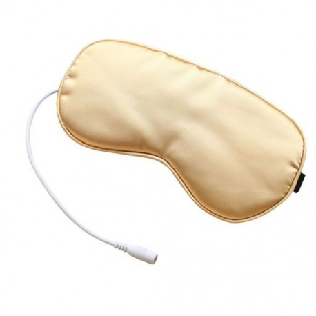 Fekete szín - Alvómaszk hőmérséklet-szabályozás Hőgőz szemtapasz éjszakai maszk alvószalag huzat Relax Hot Compress