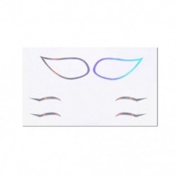 Szín: D - Újrafelhasználható szemceruza szemhéj matrica szemceruza tetoválás színpadi partihoz kozmetikai öntapadó