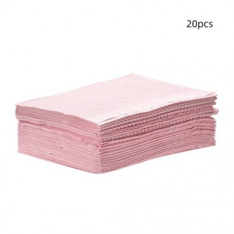 Szín: rózsaszín 20 DB - 20db Eldobható Tattoo Clean Pad Tetováló Asztalfedők Tiszta Betét Fogászati Szalvéták