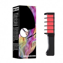 Szín: lila - 1db Fashion Colors Mini eldobható személyes használatra haj kréta színű fésűs festékkészletek ideiglenes