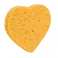 Szín: sárga - Természetes farost mikroszálas tiszta szivacspárnák arc smink eltávolító puff arctisztító törölköző