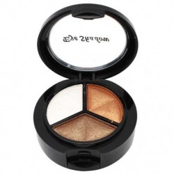 Szín: 03 - 3 színű matt szemhéjpúder paletta csillogó csillogó föld szemhéjfesték erős szett kozmetikai