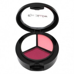 Szín: 04 - 3 színű matt szemhéjpúder paletta csillogó csillogó föld szemhéjfesték erős szett kozmetikai