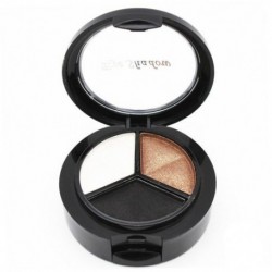 Szín: 05 - 3 színű matt szemhéjpúder paletta csillogó csillogó föld szemhéjfesték erős szett kozmetikai