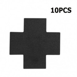 Szín: kereszt 75 mm - 10db fekete női szív kereszt alakú öntapadós eldobható szatén mellbimbótakaró mellpép matricák
