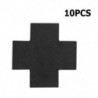 Szín: kereszt 75 mm - 10db fekete női szív kereszt alakú öntapadós eldobható szatén mellbimbótakaró mellpép matricák