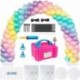 Szín: Fiber Round 1,5M - Balloon Arch Kit állítható léggömbíves állvány vízzel feltölthető alappal esküvői
