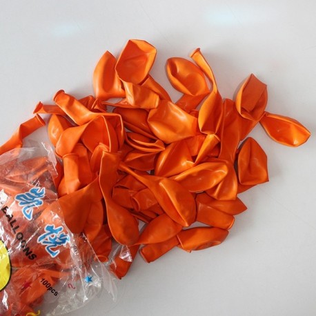 Szín: narancs - 10/20 db Születésnapi léggömb 2,2 g 10 hüvelykes Latex Balloon Arany Piros Rózsaszín Kék Esküvői