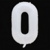 Szín: 0 - 40 hüvelykes fehér számos fólia lufi 0-9 matricával Boldog születésnapot esküvői parti dekoráció