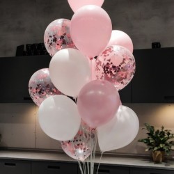 Szín: készlet 13 - 10 db 12 hüvelykes arany konfetti latex léggömbök születésnapi buli esküvői karácsonyi