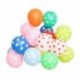 Szín: 5-ös típus - 10db 12 hüvelykes Latex Színes Állatkifejezés Pöttyös léggömbök Születésnapi Party Dekorációk