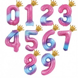 Szín: rózsaszín kék - 40 hüvelykes arany rózsa arany korona szám fólia léggömb 1. 3. születésnapi parti esküvői