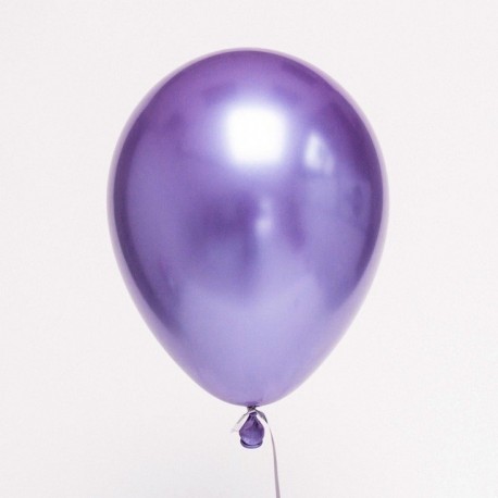 Szín: lila - 10db/tétel Fém Rózsa Arany Ezüst Kék Zöld Lila Ballon Esküvő Boldog születésnapot Latex Fém Króm