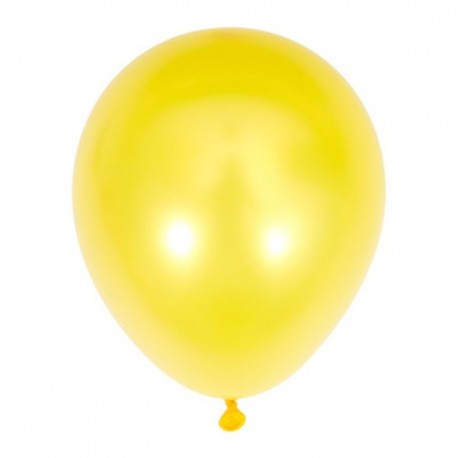 Szín: sárga - 2021 új szín 10db tinta kék latex léggömb hélium ballon esküvői születésnapi parti dekoráció