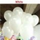 Fehér szín - 10db/tétel 10 hüvelykes arany fekete latex hélium léggömbök esküvői születésnapi léggömbök